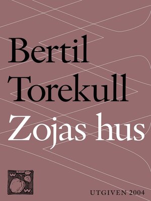 cover image of Zojas hus